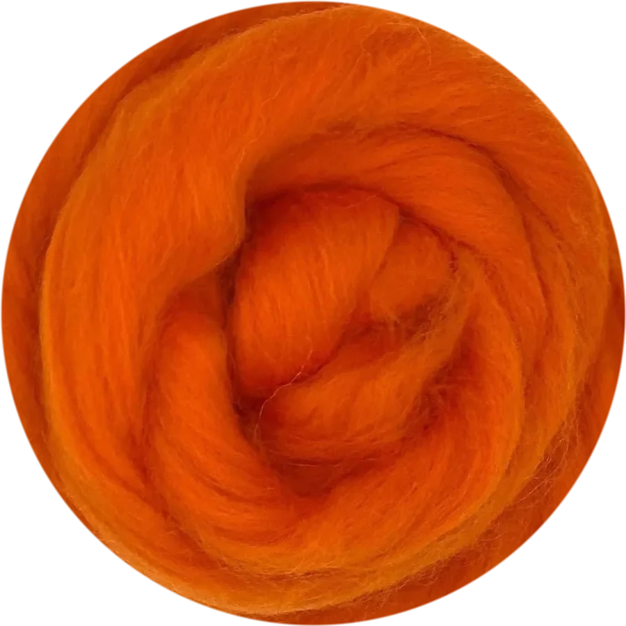 Clementine Corriedale wool roving